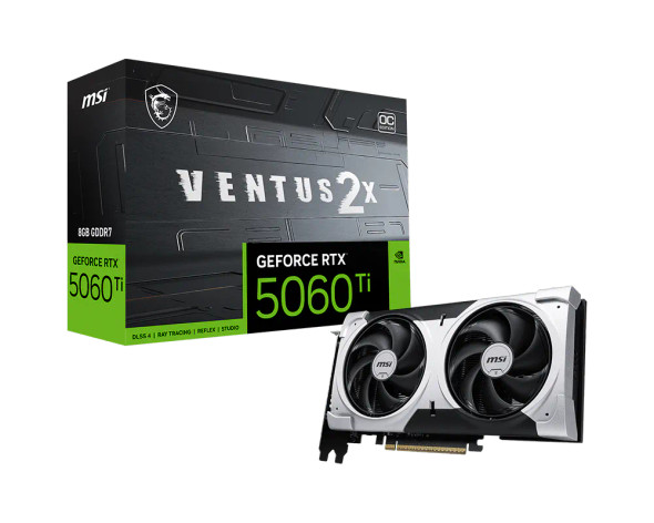 MSI GeForce RTX 5060Ti 8GB Ventus 2x OC Plus Graphic Card | 912-V536-001