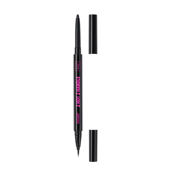 Wibo 2 Hot 2 Handle 2 In 1 Double Eyepencil & Eyeliner - Black