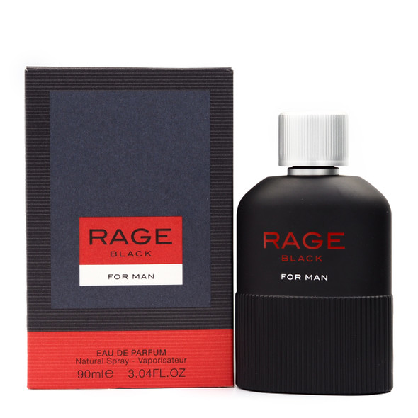 Fragrance World Rage Black for Men EDP - 100 ml