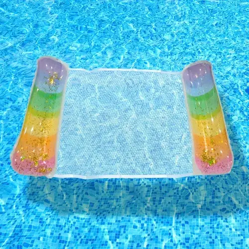 Mini Inflatable Pool Float - Rainbow/Assorted Colors | 583-35