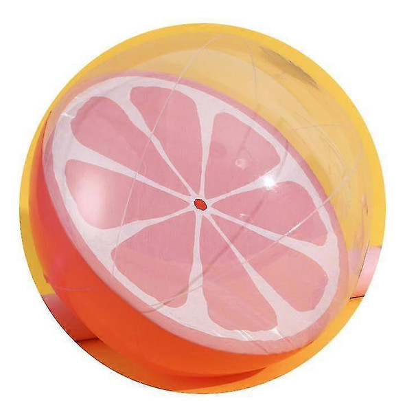 Mini Inflatable Pool Ball - Citrus & Tropical Leaf Designs | 583-48