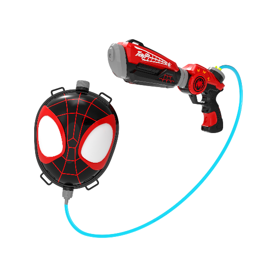 Inflatable Water Shooter Blaster – Spider-Man Design Foam Pump Toy  | EOMS007-34B