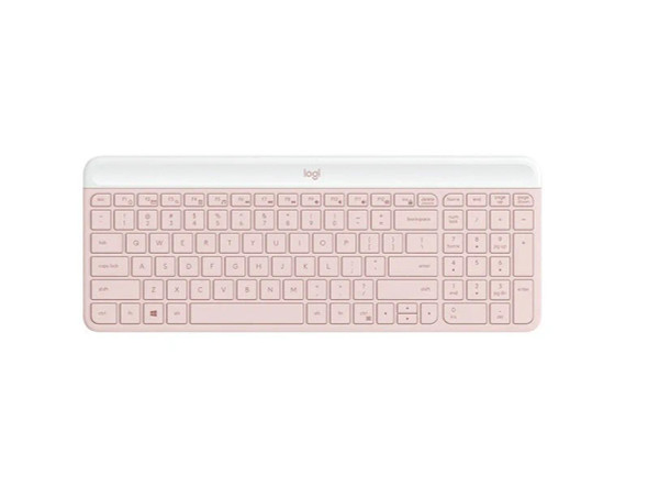 Logitech K580 Slim Multi-Device Wireless Keyboard - Rose | 920-011328