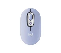 Logitech POP Mouse Wireless with Customizable Emojis Silent Touch Bluetooth ,Lilac | 910-006422
