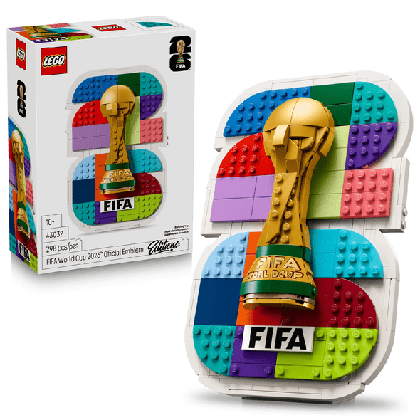 LEGO Editions FIFA World Cup 2026 Official Emblem 43032 collectible building set