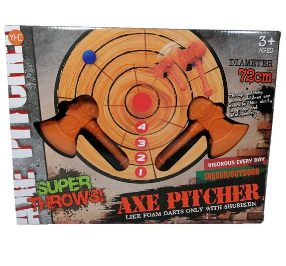 Kids Velcro Axe Throwing Target Game Set - 71cm | KK100A1