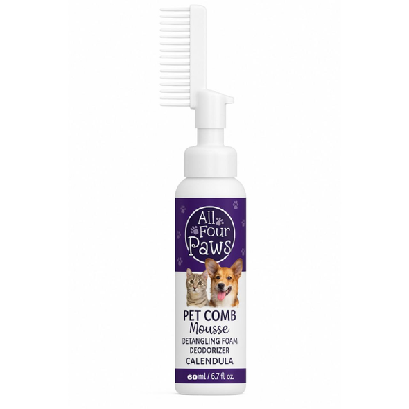 All For Paws 60ml pet comb mousse for cats and dogs