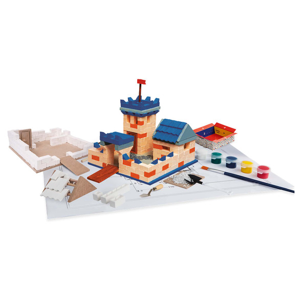 Bildits Medieval Castle DIY Construction Kit - 318 Pieces