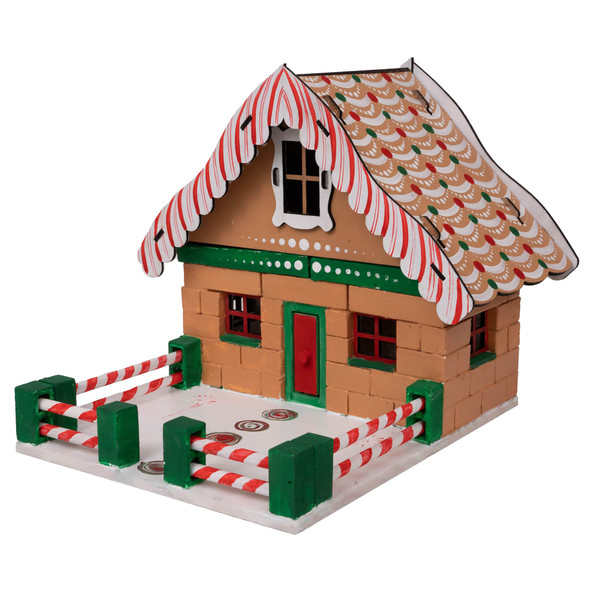 Bildits Gingerbread House DIY Construction Kit - 146 Pieces