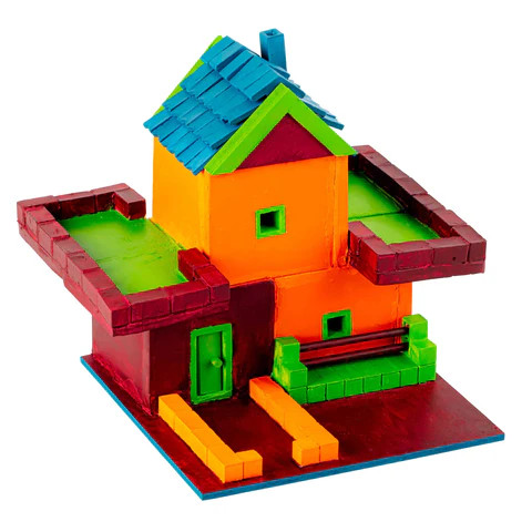 Bildits Jungle House DIY Construction Kit - 148 Pieces