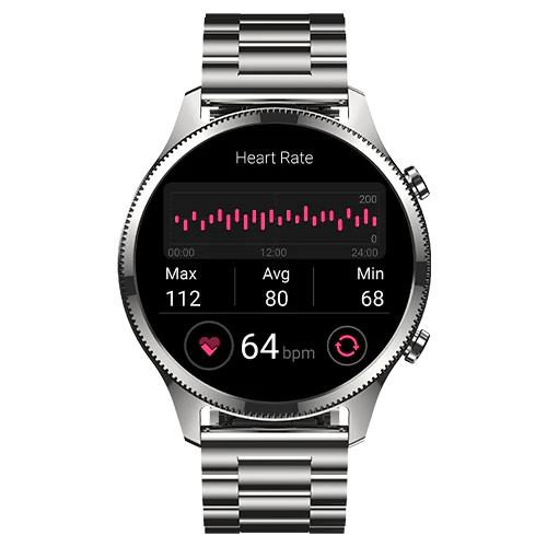 Noise NoiseFit Halo Plus Smartwatch -  Elite Silver