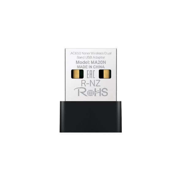 Mercusys AC650 Nano Wireless Dual Band USB Adapter | MA20N