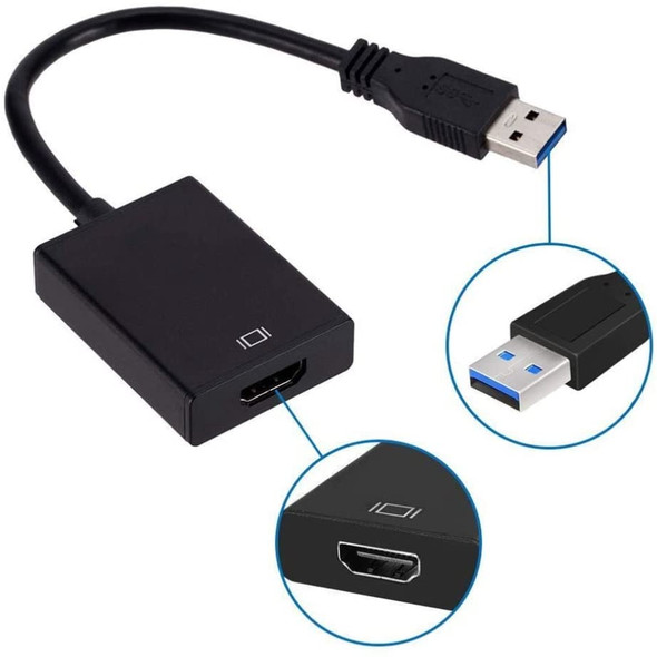 USB to HDMI, USB 3.0 to HDMI Adapter Cable Multi-Display