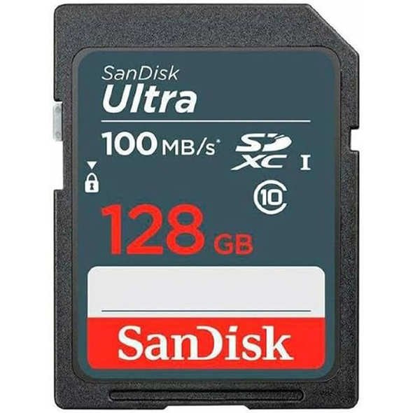 SanDisk Ultra 128GB SDXC UHS-I Class 10 memory card SDSDUNC-128G-GN3IN
