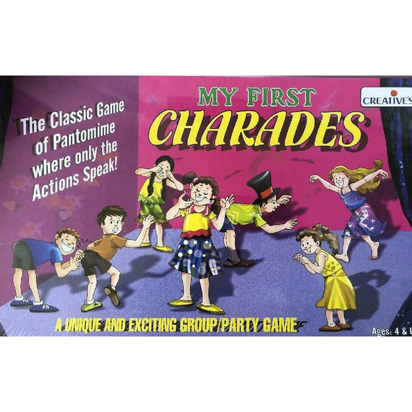 Creatives My First Charades 10-piece educational activity game 0976