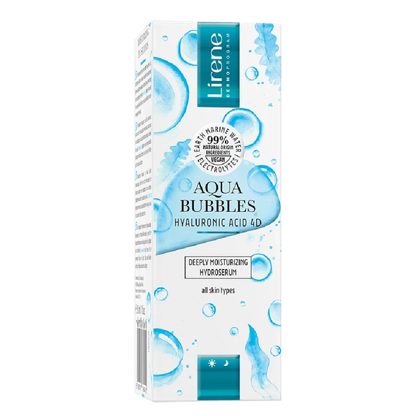 Lirene Aqua Bubbles Deeply Moisture Hydro Serum - 30ml