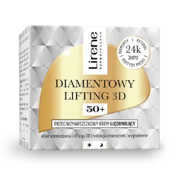 Lirene Diamond Lifting 3D 50+ Firming Cream - 50ml