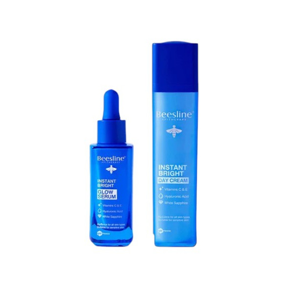 Beesline Instant Bright Day Cream + Glow Serum