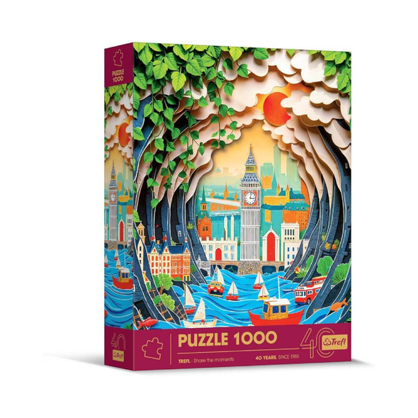 Trefl 40th Anniversary London Puzzle 1000 Pieces | 40043