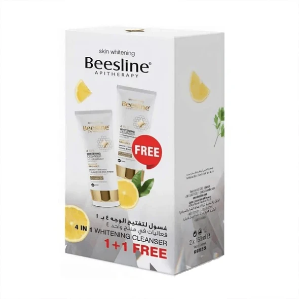 Beesline 4 in 1 Whitening Cleanser Offer 1+1 Free