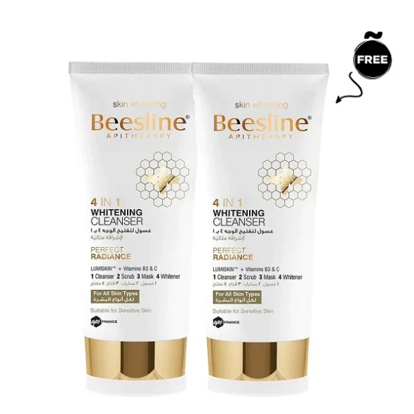 Beesline 4 in 1 Whitening Cleanser Offer 1+1 Free