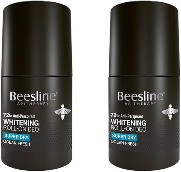 Beesline Coffret Whitening Roll-On Men Ocean Fresh 1+1