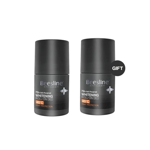 Beesline Coffret Whitening Roll-On Men Heat 1+1