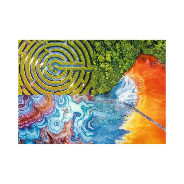 Trefl Prime UFT Maze of Colors Puzzle 500 Pieces | 37460