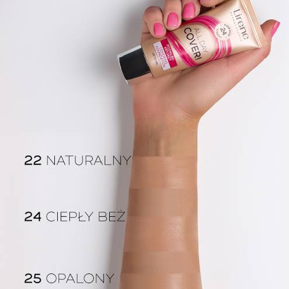 Lirene All Day Cover Foundation - Tanned (Shade 25)