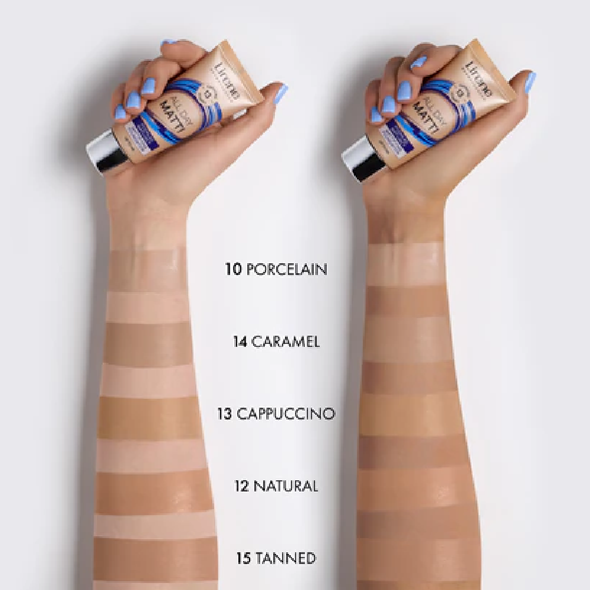Lirene All Day Matt Foundation - Natural (Shade 12)