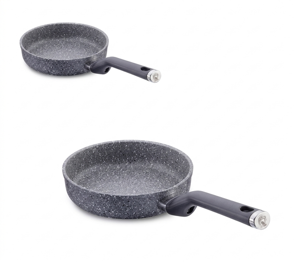 Korkmaz Set of 2 Palma Frypan 20 + 28 cm