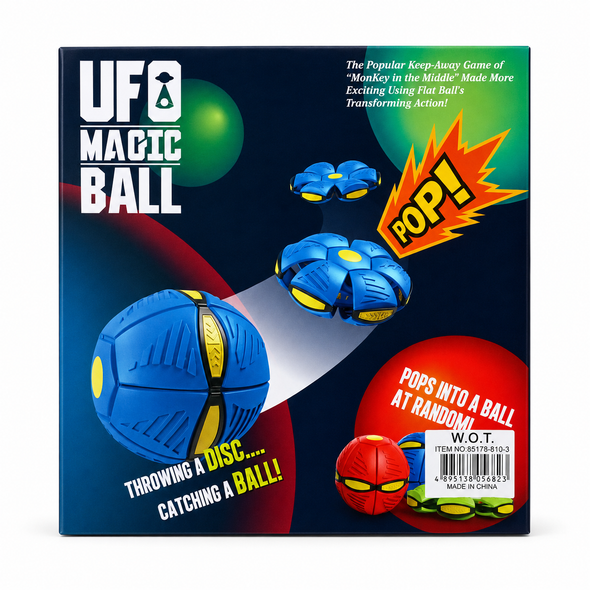 UFO Magic Ball Transforming Flying Disc Toy 8810-3 outdoor activity toy for kids
