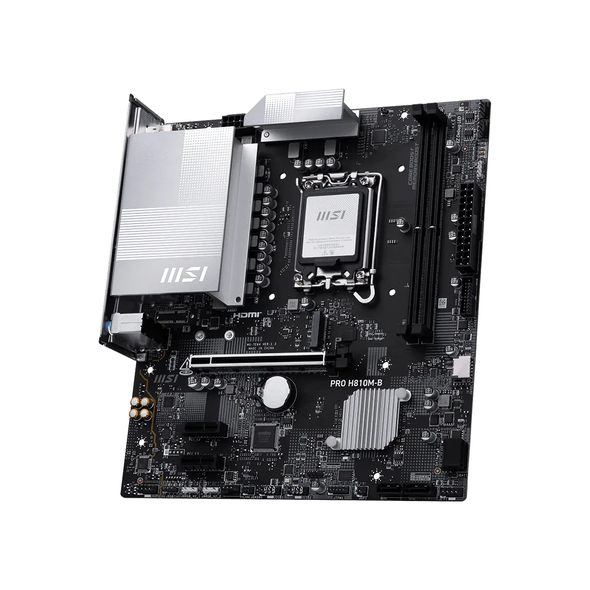 MSI PRO H810M-B DDR5 motherboard for Intel Core Ultra Series 2 LGA 1851