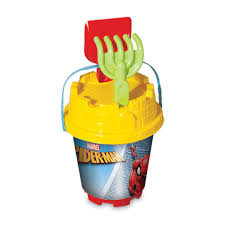 Marvel Spider-Man 6-Piece Beach Bucket Sand Toy Set | 01532