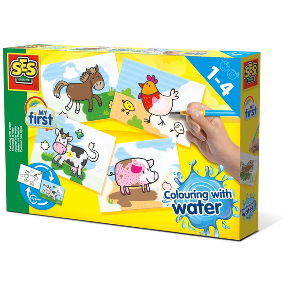 SES Creative Water Coloring Page Farm Animals 14455