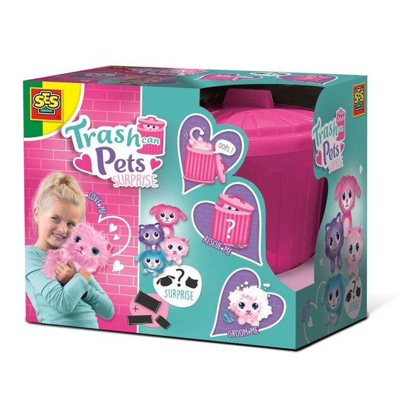 SES Creative Trashcan Pets Surprise 16001 collectible toy