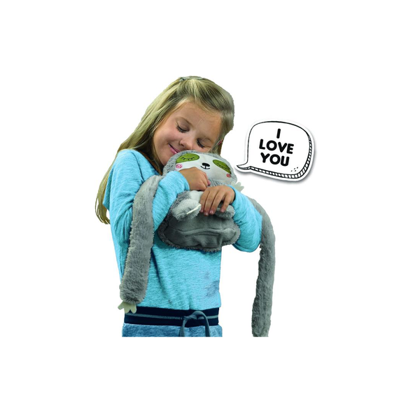 SES Creative Emotional Lenny Plush Toy Grey 14461