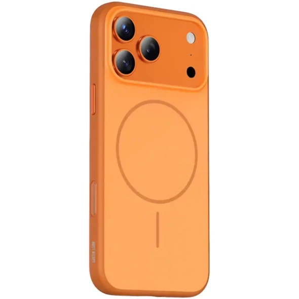 Green Lion Patric MagSafe Premium Matte Finish Case for iPhone 17 Pro Max - Orange | GNPTCMG17PMOG