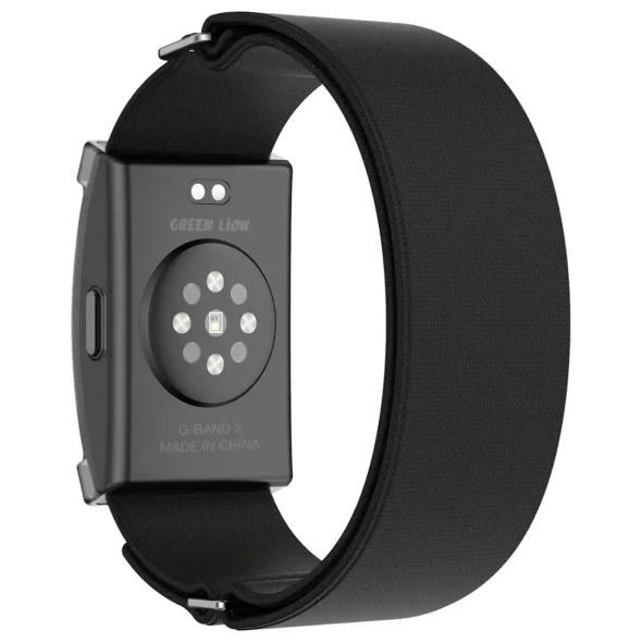 Green Lion Fit Wear Smart Fitness Band - Black | GNFWSMTBNDBK