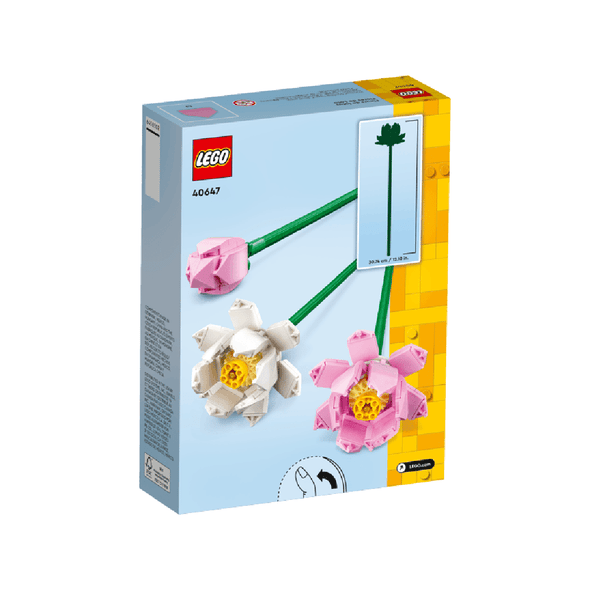 LEGO Lotus Flowers 40647 decorative floral building set