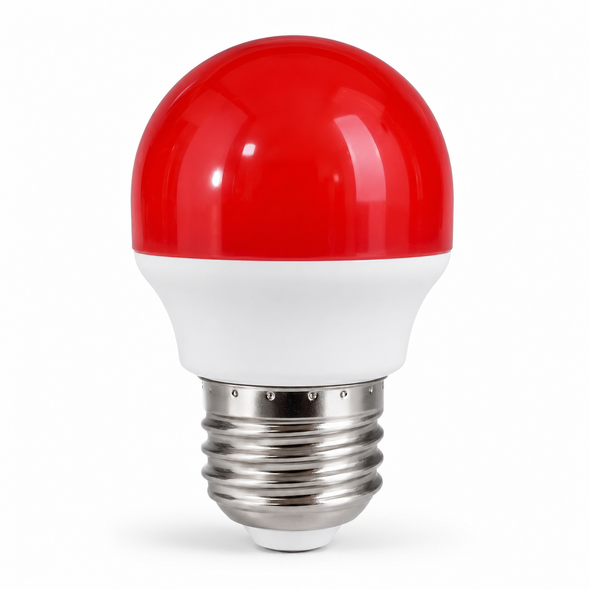 2W Red LED Bulb E27 decorative accent lighting