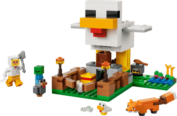 LEGO Chicken Farm 21585 Minecraft building set