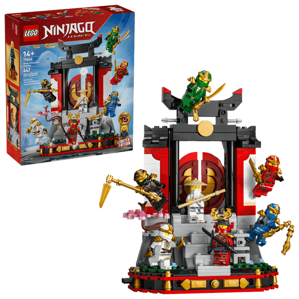 LEGO Ninja Character Display 15th Anniversary 71866 NINJAGO set