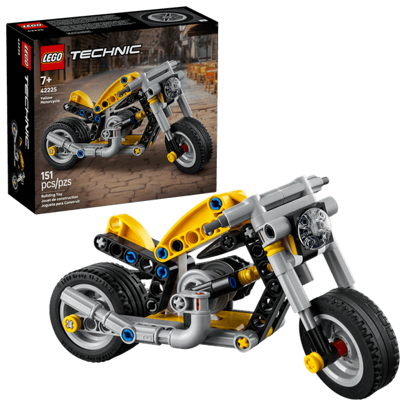 LEGO Yellow Motorcycle 42225 vehicle building set