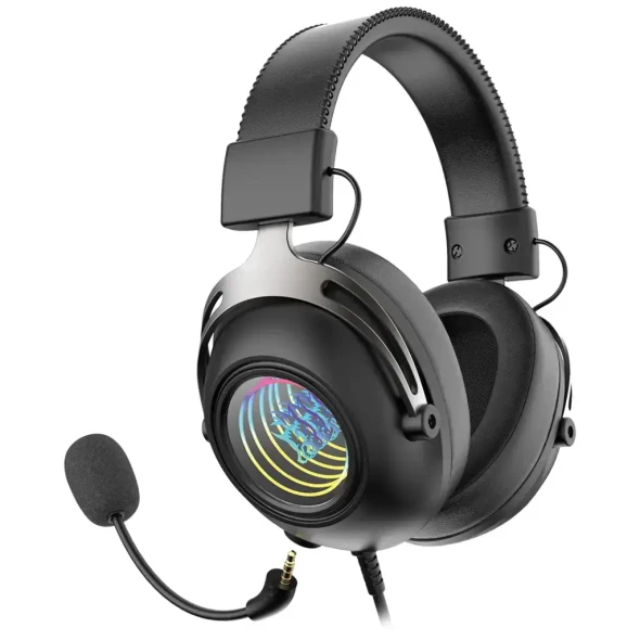 Porodo Gaming Infinity Mirror RGB Gaming Headset - Black | PDXSTGHS759BK