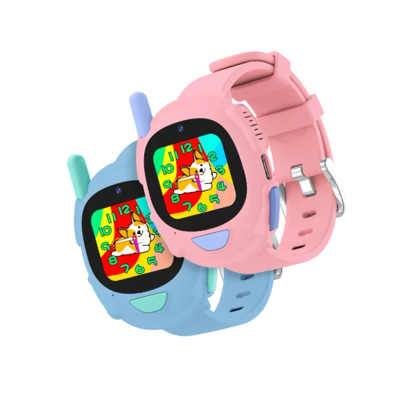 Porodo Fun Talk Walkie-Talkie Watch & Camera - Pink/Blue | PDS072BUPK
