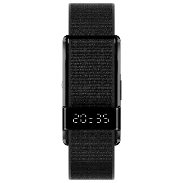 Porodo Trackfit Pro Smart Bracelet Fitness Tracker with Display App - Black | PDS18BK