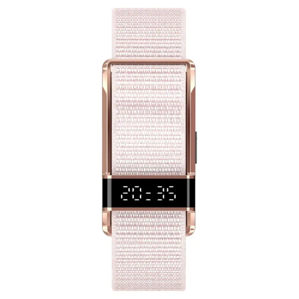 Porodo Trackfit Pro Smart Bracelet Fitness Tracker with Display App - Pink | PDS18PK