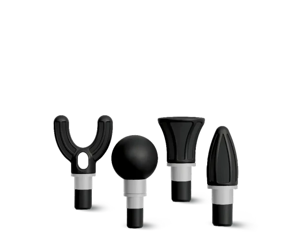 Porodo Lifestyle EaseOn Handheld Massager - Black | PDLFSTJ14BKGY