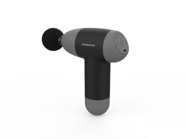 Porodo Lifestyle EaseOn Handheld Massager - Black | PDLFSTJ14BKGY